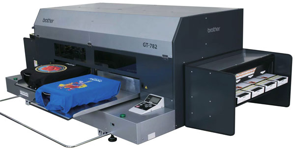 Цифровой струйный притер по печати на ткани Brother GT-782